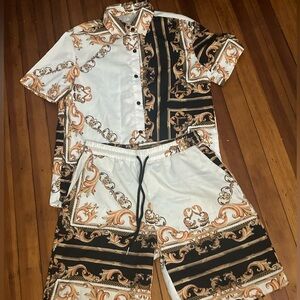 Graphic design shirt & pants